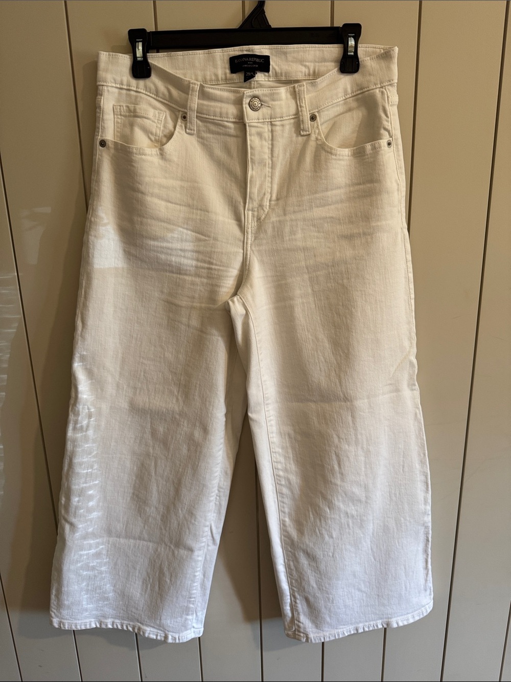 Banana Republic Wide Leg Crop Jeans